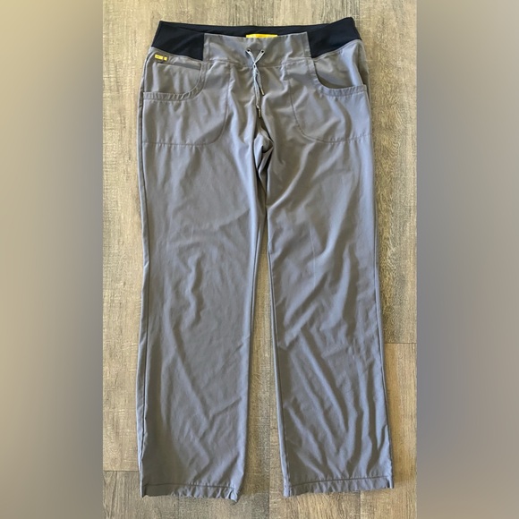 Lole women’s size large gray and black activewear drawstring pants sustainable - Picture 2 of 11